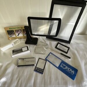 Unbranded Magnifier Lot Multicolored Good LED Desktop Page Portable